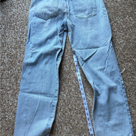 PISTOLA Blue Denim Jeans button fly distressed size 29 - Picture 6 of 7